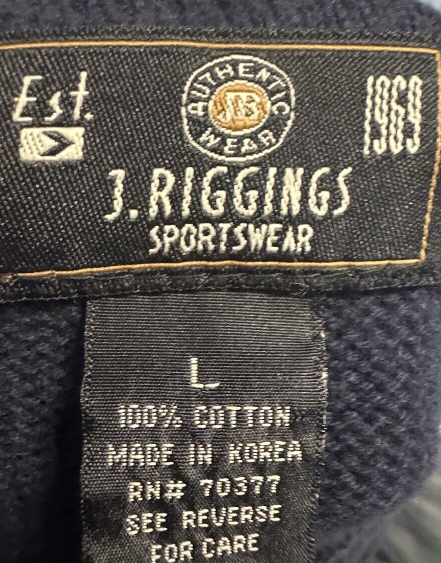 J Riggings Sweater Vest Mens Large Sportswear Vintage