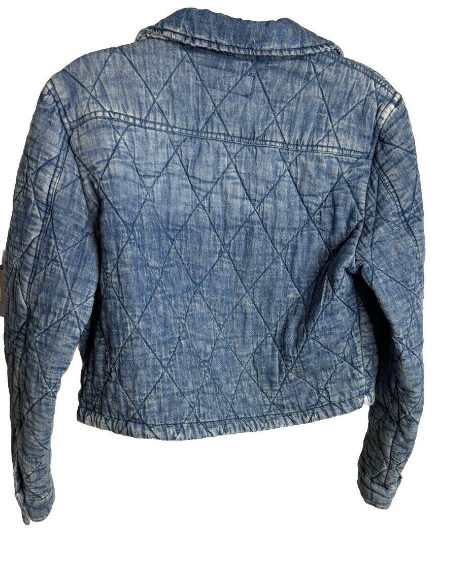 Blank NYC Distressed Jacket Size XS Button Down