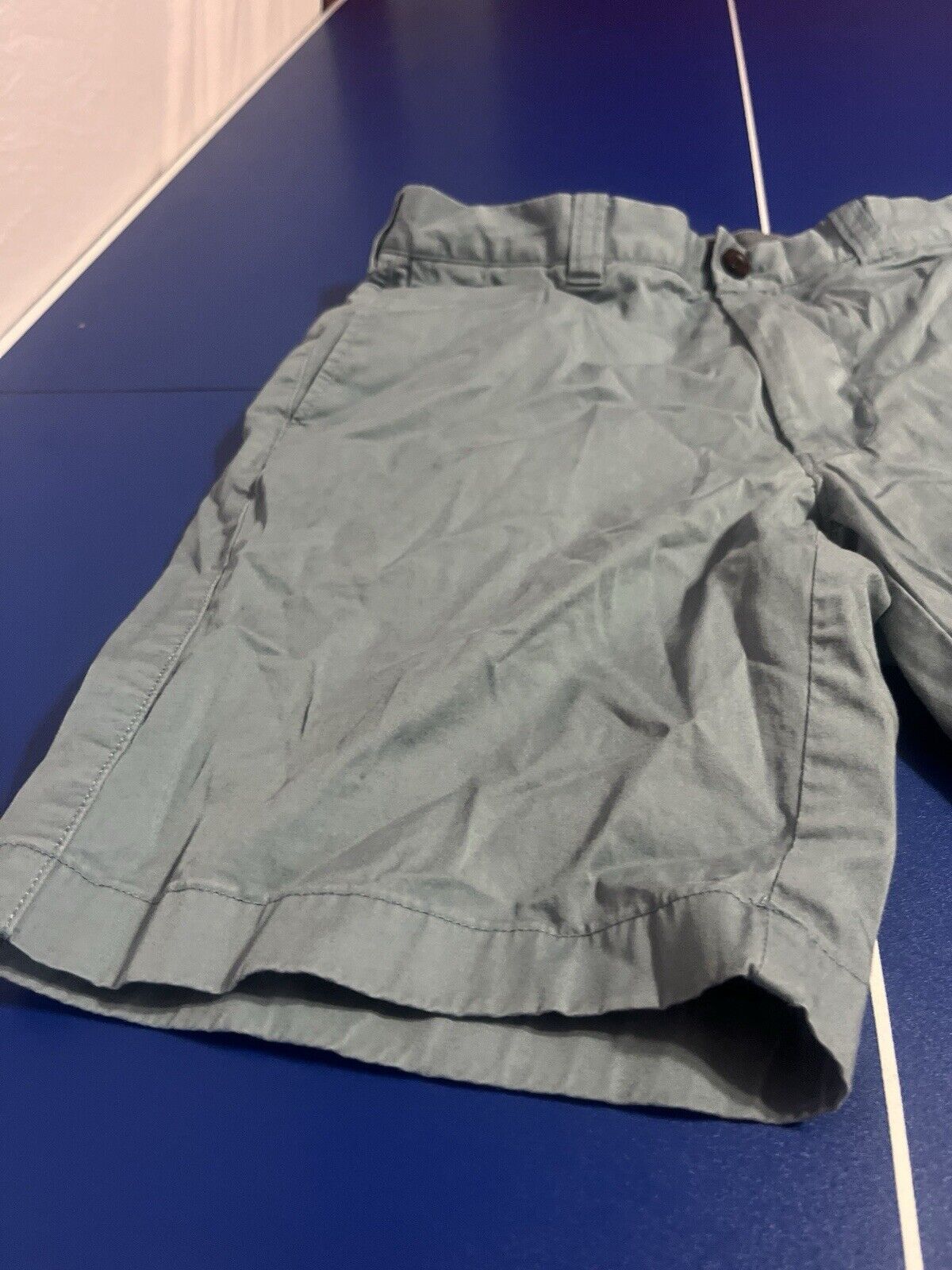 J.Crew Shorts Mens Size 30 Gray Linen Blend Chino 9" Inseam