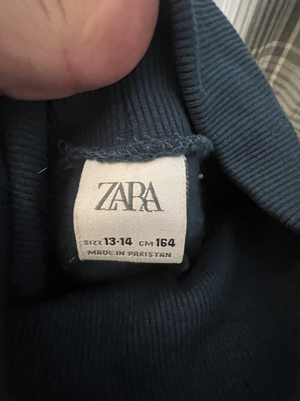 NWT Zara Kids Turtleneck Sweatshirt With Slogan ‘Some Days Are Cool…’ Size 13-14