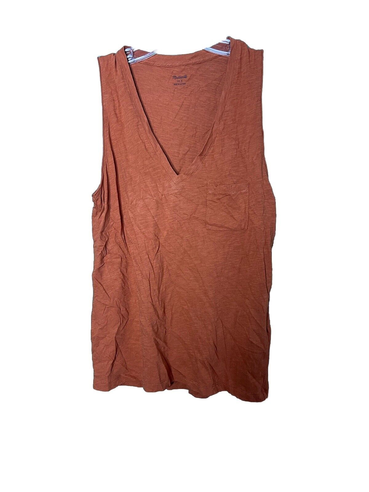 Madewell Women's Size S Blouse Tank Shirt Sleeveless