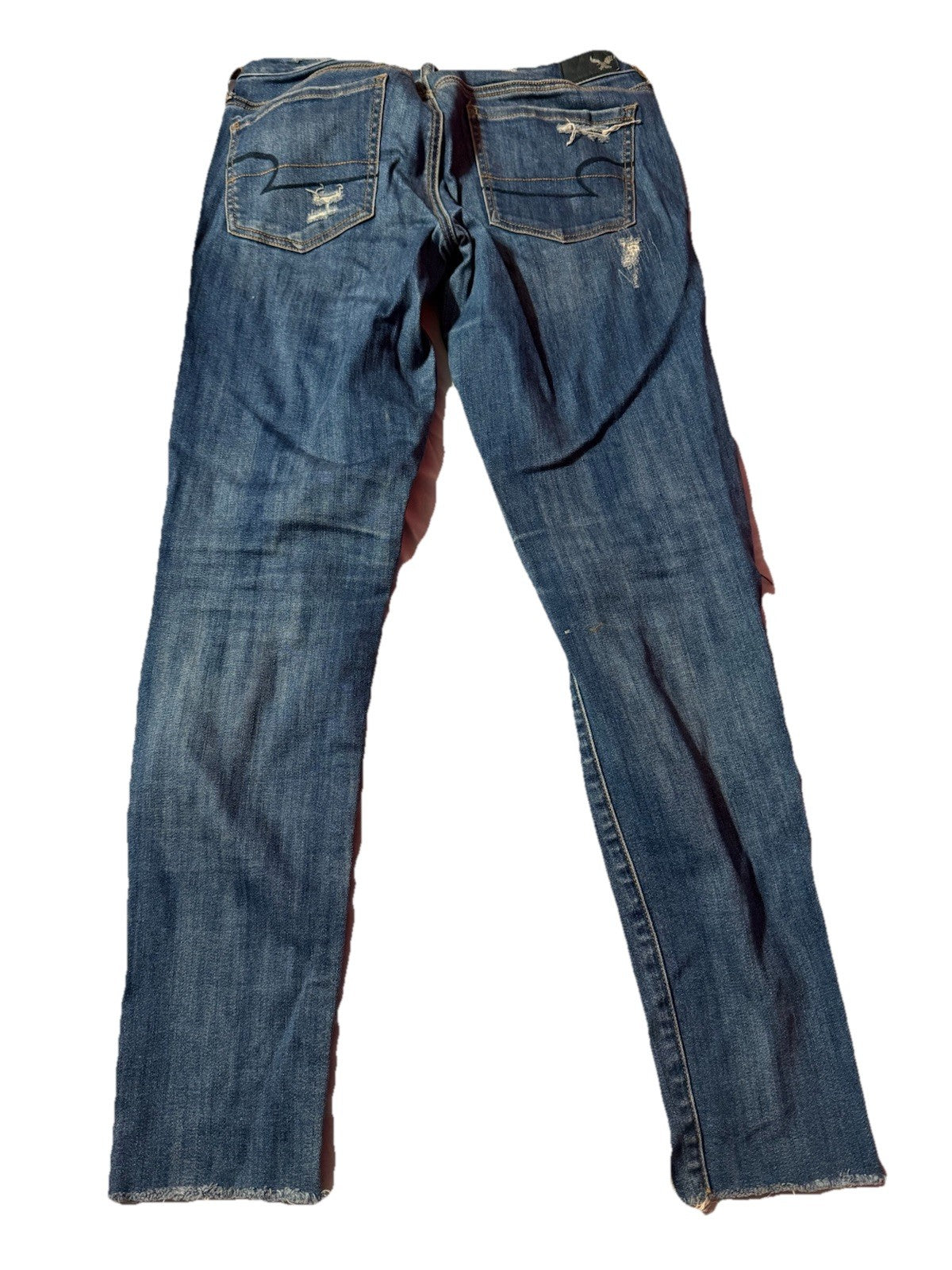 American Eagle Outfitters Women Ripped Jean’s Size 6, Great Looking, Nice Look,