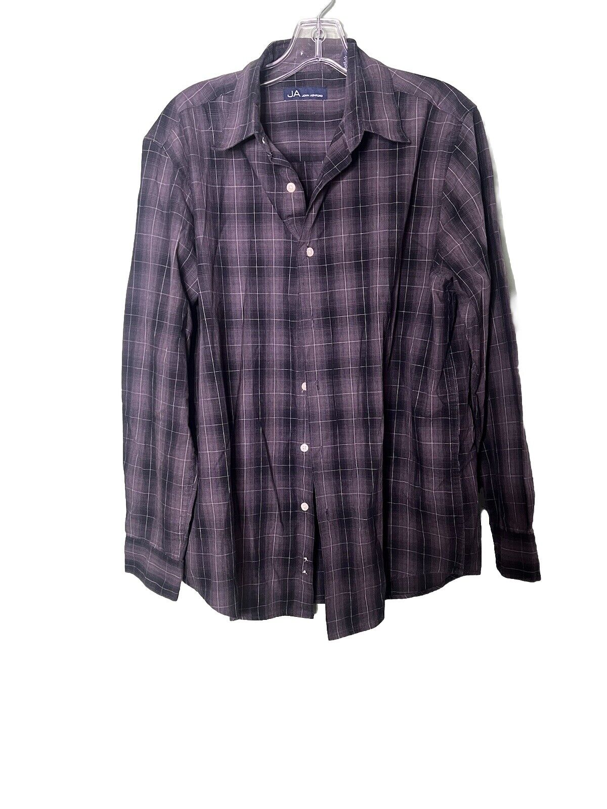John Ashford Shirt Adult Medium Button Up