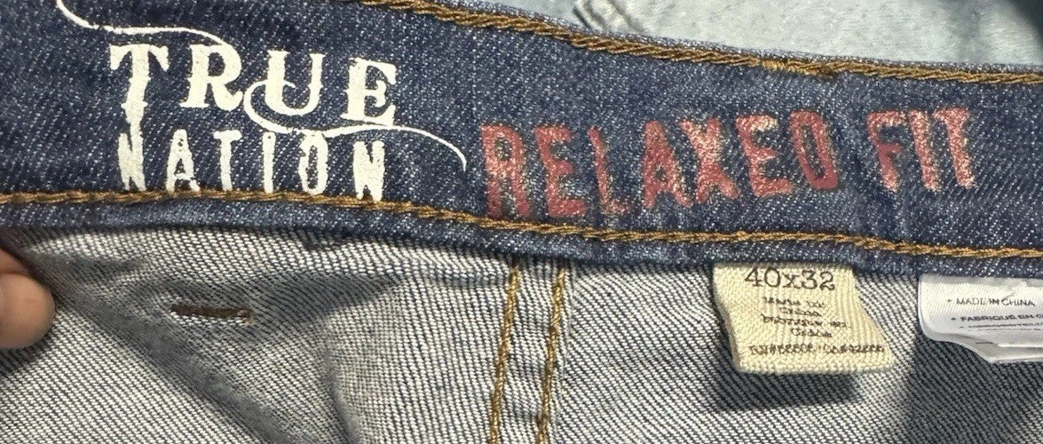 True Nation Jeans Mens 40x32