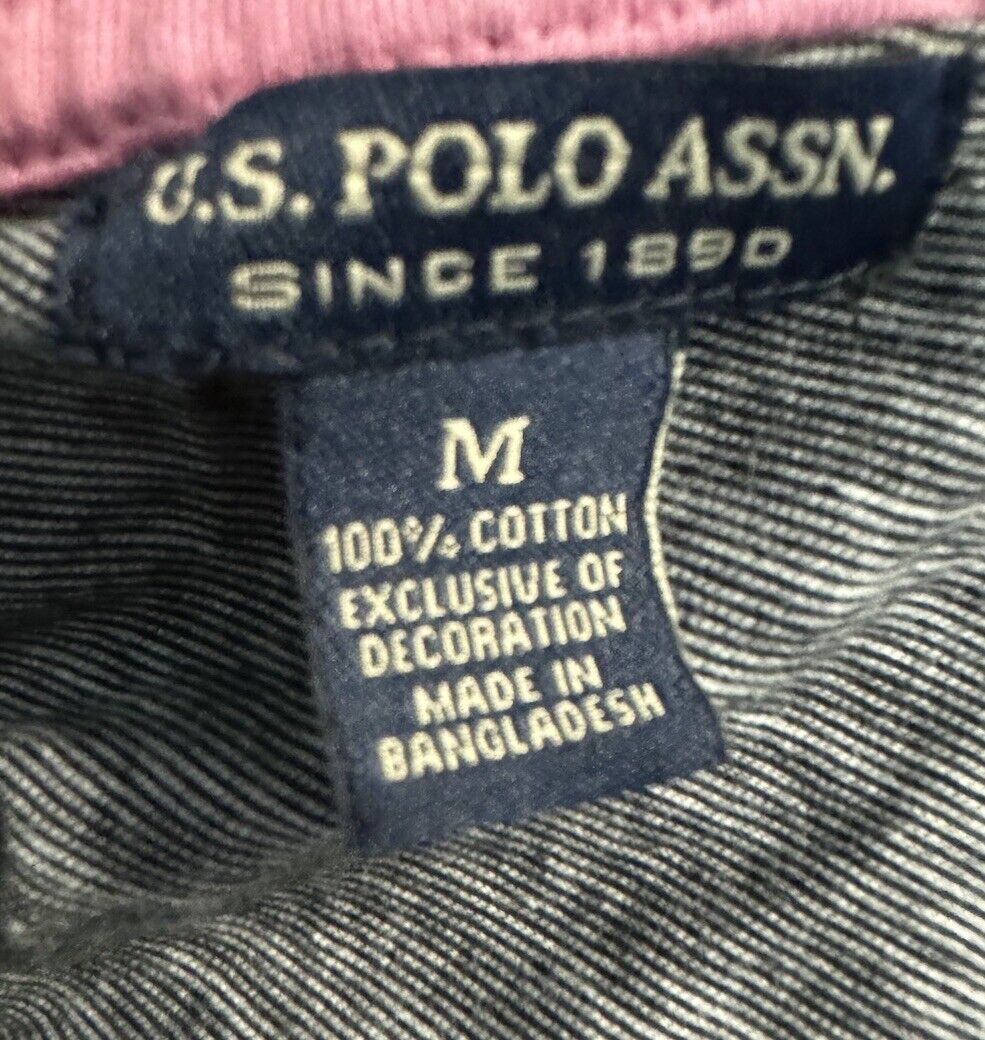 U.S. POLO ASSN. | 100% Cotton Mini Shirt Dress Size Medium