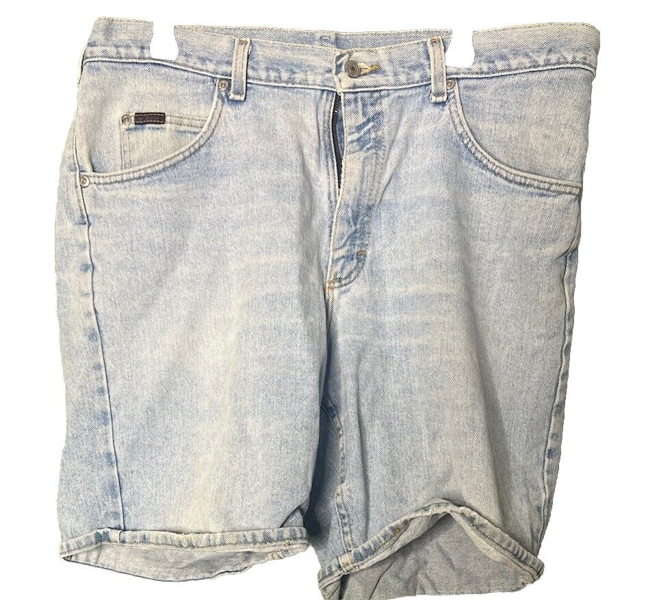 Lee Blue Jean Denim Shorts Jorts Size 38