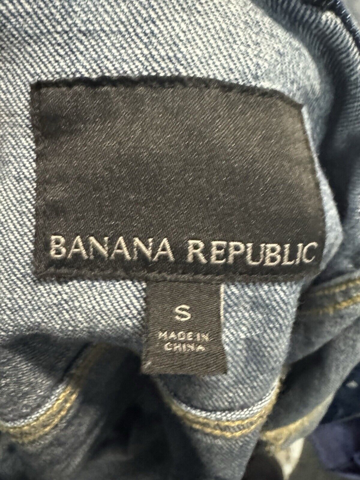 Banana Republic Essential Denim Jean Jacket Size Small