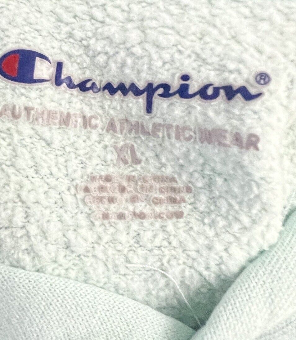 Champion Hoodie Size XL Logo Hooded Sweatshirt
