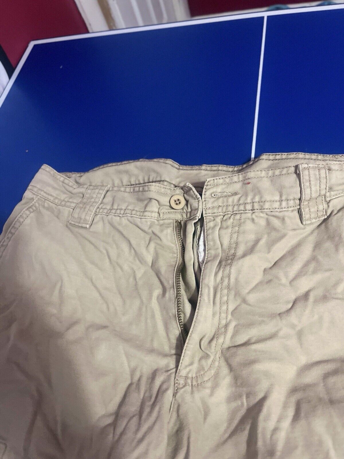 Men's 32x32 Hiking/Work Pants By Outdoor Life Beige Extra Pockets