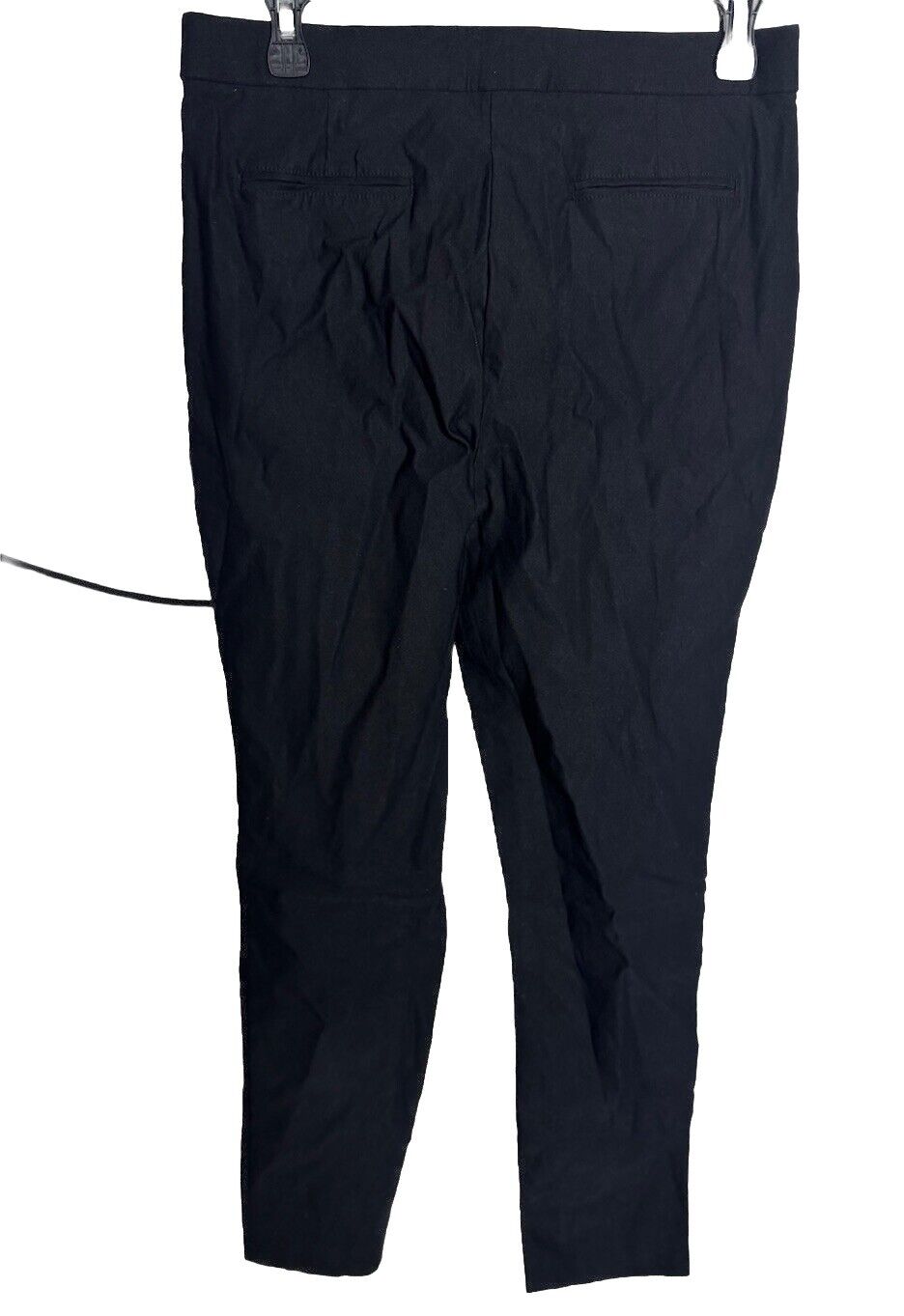 Anne Klein High Rise Womens Casual Black Pull On Trousers Pants Size Medium