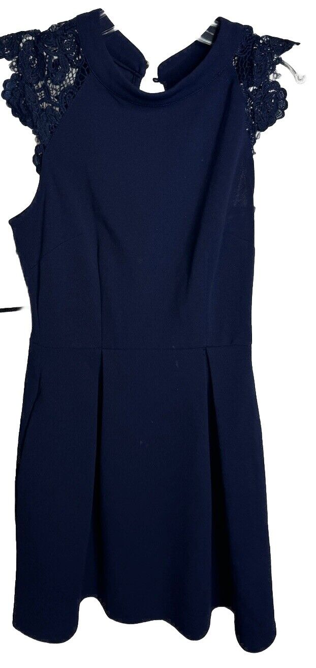 SPEECHLESS Womens Sleeveless Short Party Fit + Flare Dress XS