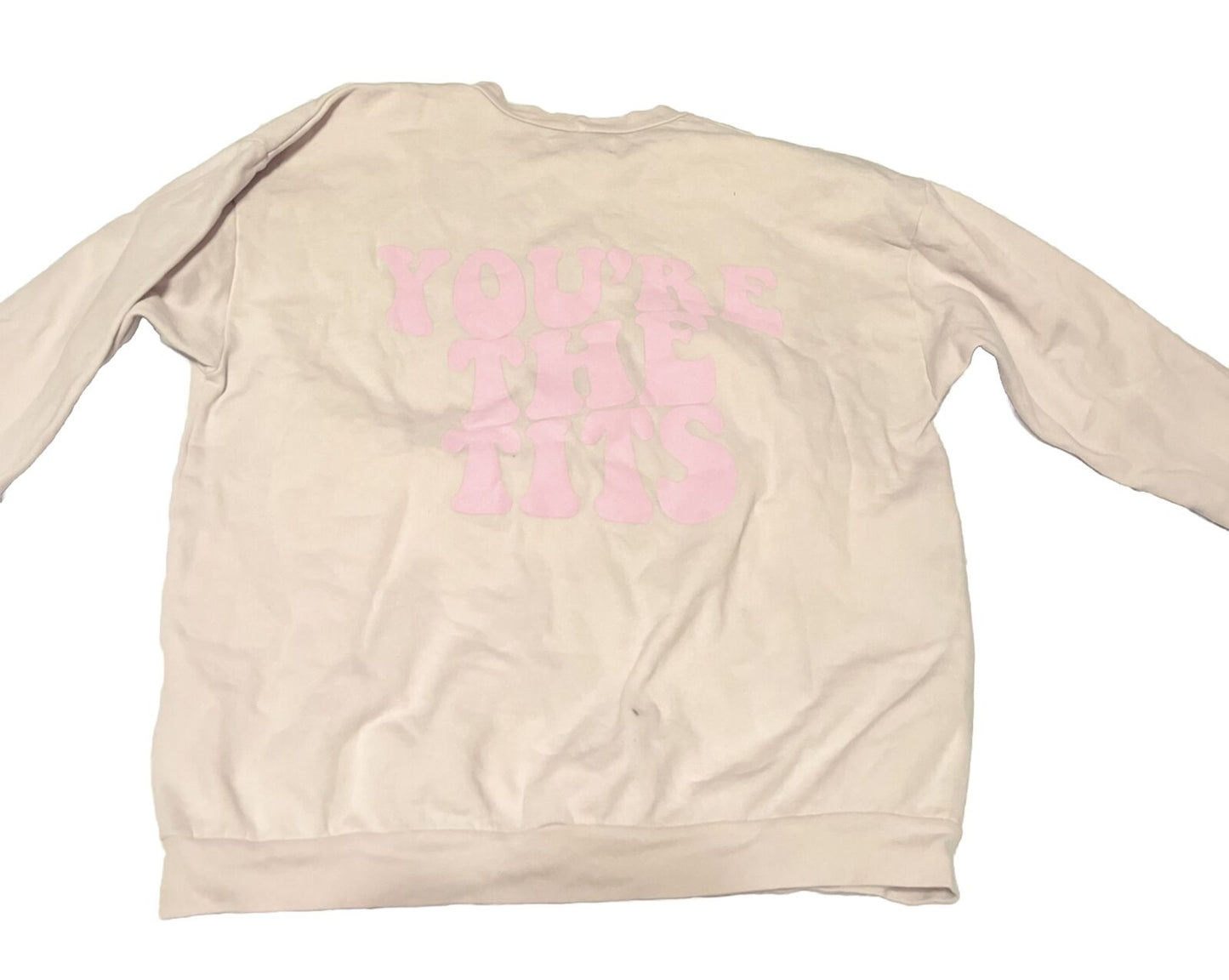Barstool Sports Sweatshirt, Pink, You’re The Tits, High Quality Pullover, Rare