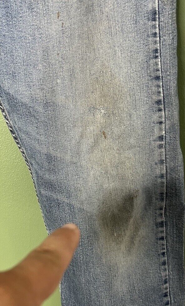 Levi 505 Jeans Men’s 36 x 30/ Wear And Tear/ Good Work Jeans Make Offer