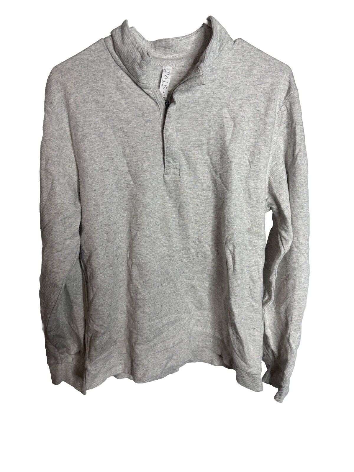 Pullover Mens Large Gray Southern Miss Long Sleeve 3/4 Zip Pullover