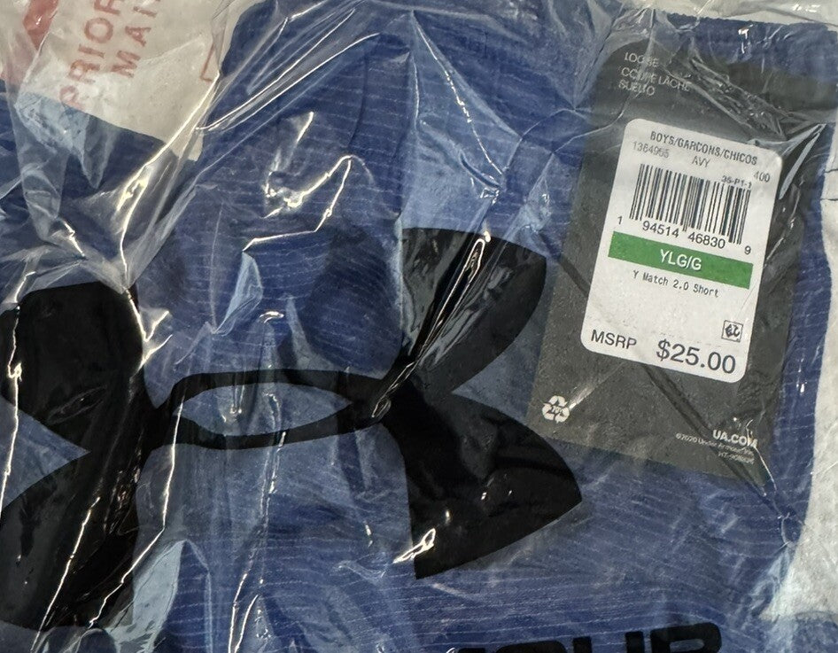 Under Armour Athletic Shorts, New, Size Large (Youth)