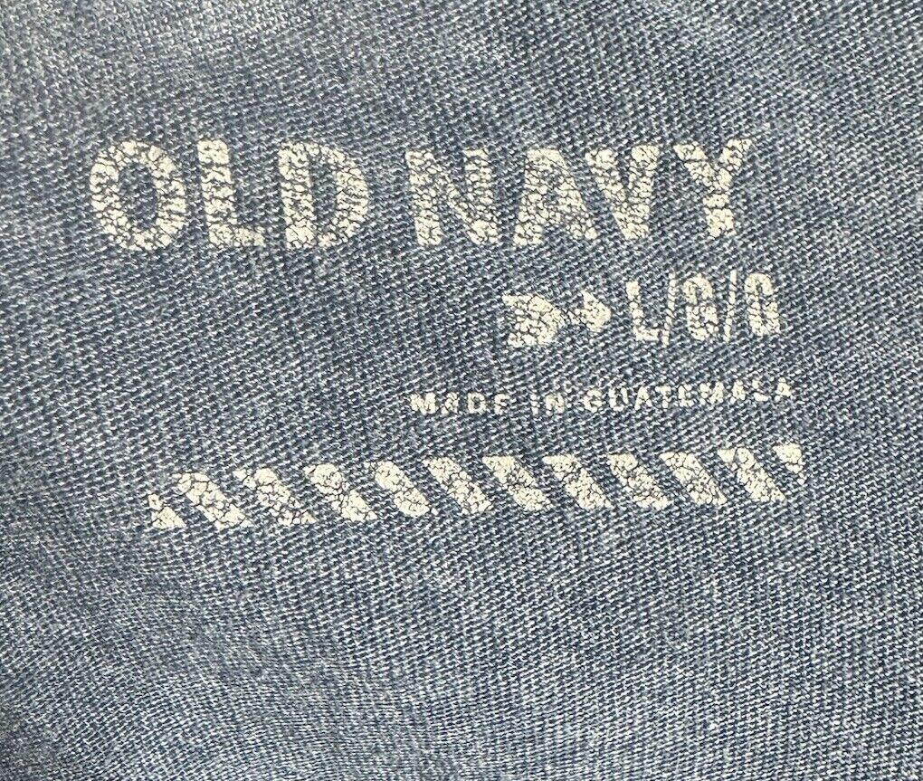 Men’s Old Navy T-Shirt, Size Large Gray