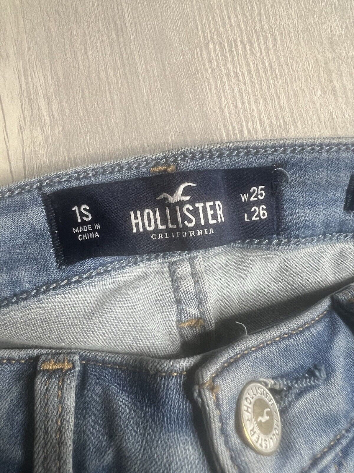 Hollister Jeans Womens Size 1S 25x26