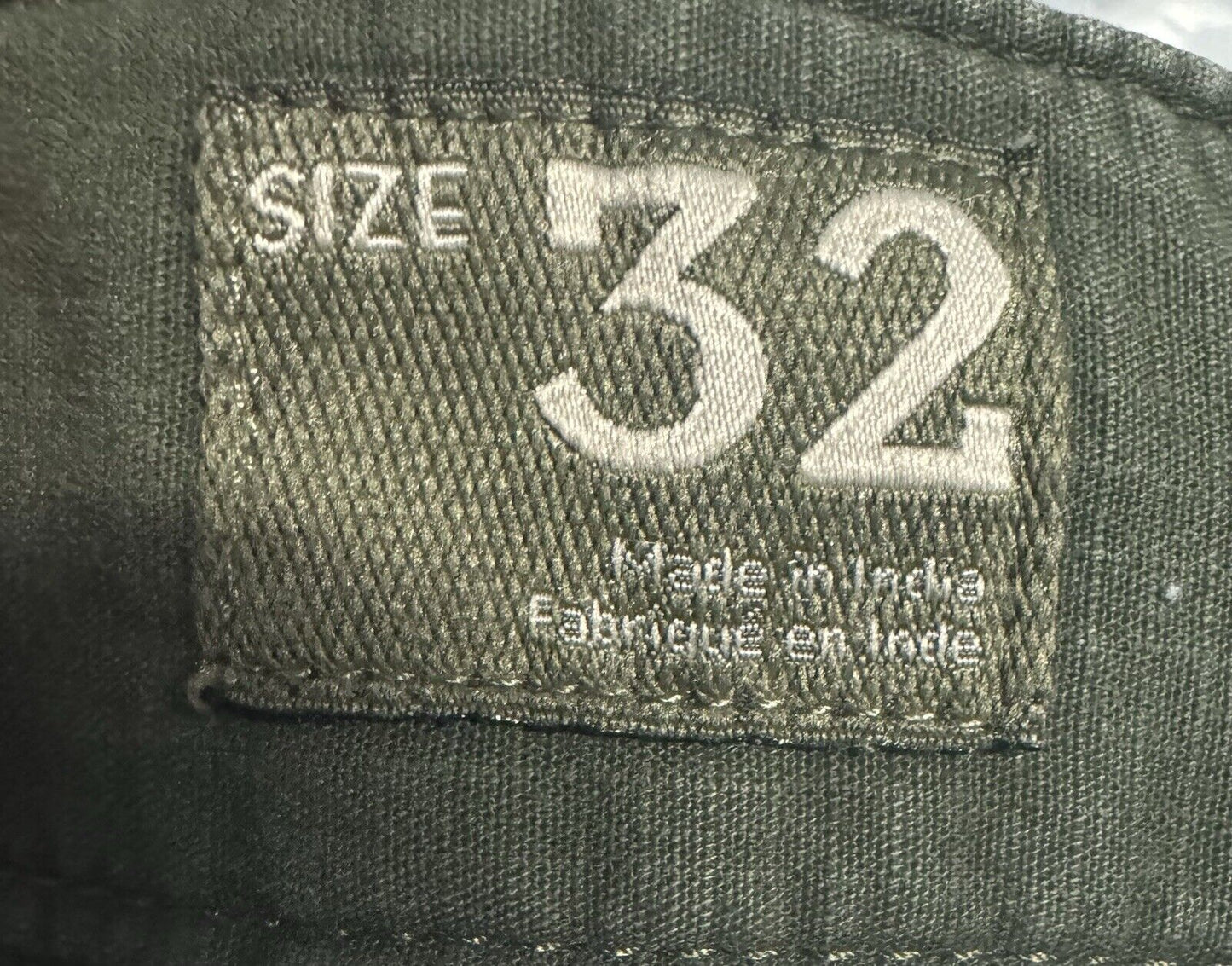 New Timberland Cargo Pants Mens 32 Army Green Straight Ripstop