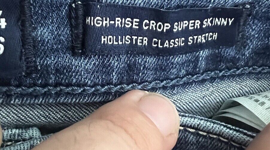 Hollister Jeans Womens 0s (24x26) High Rise Super Skinny