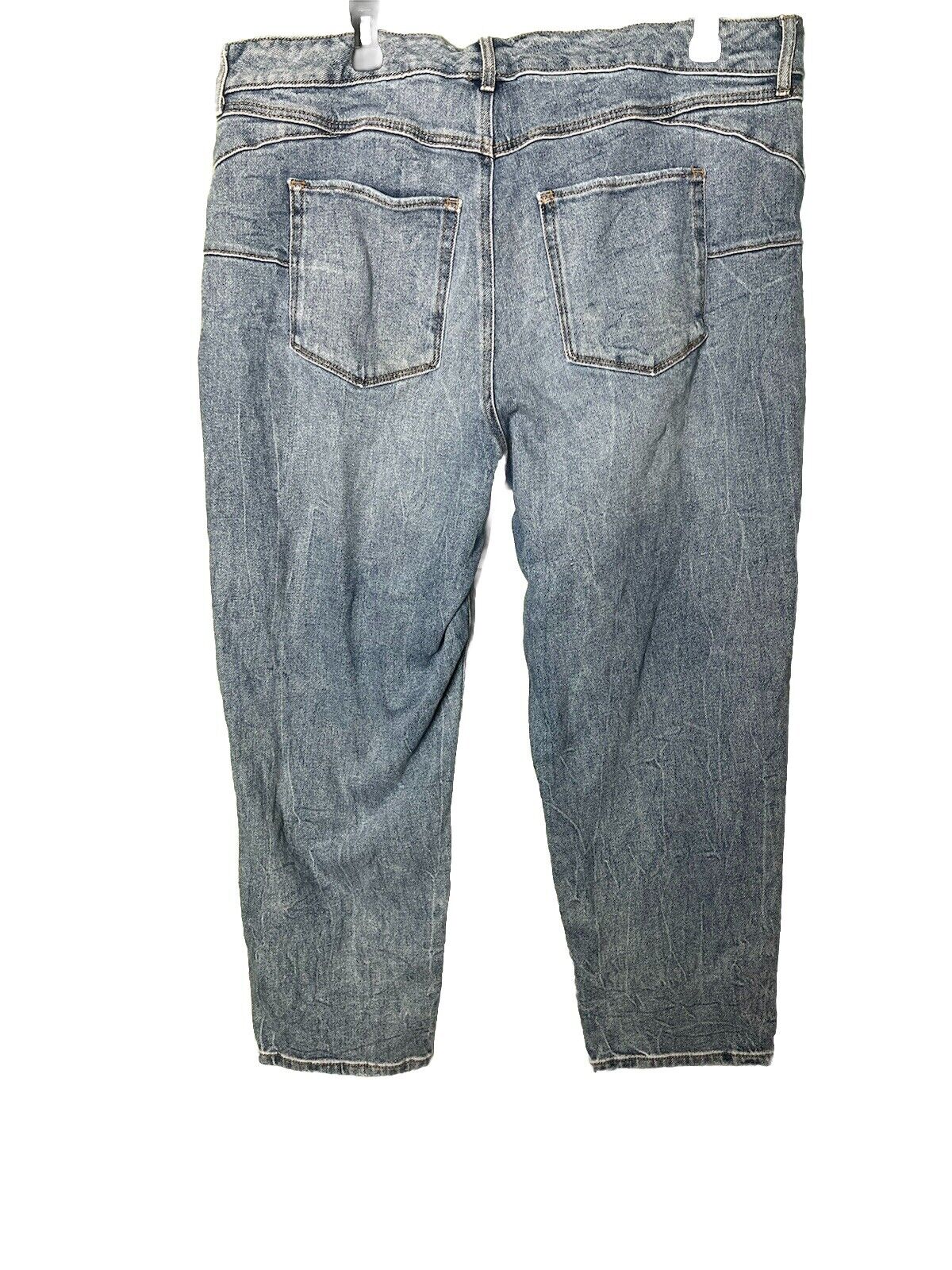 Terra & Sky Jeans Womens 16W Blue Denim Straight Leg