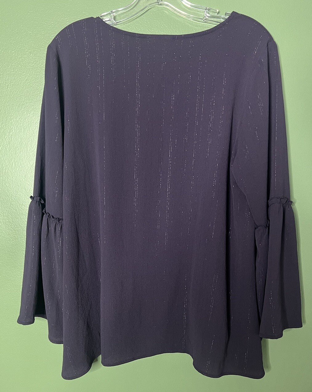 Style & Co. Shirt Womens Medium Long Sleeve Blouse Cotton
