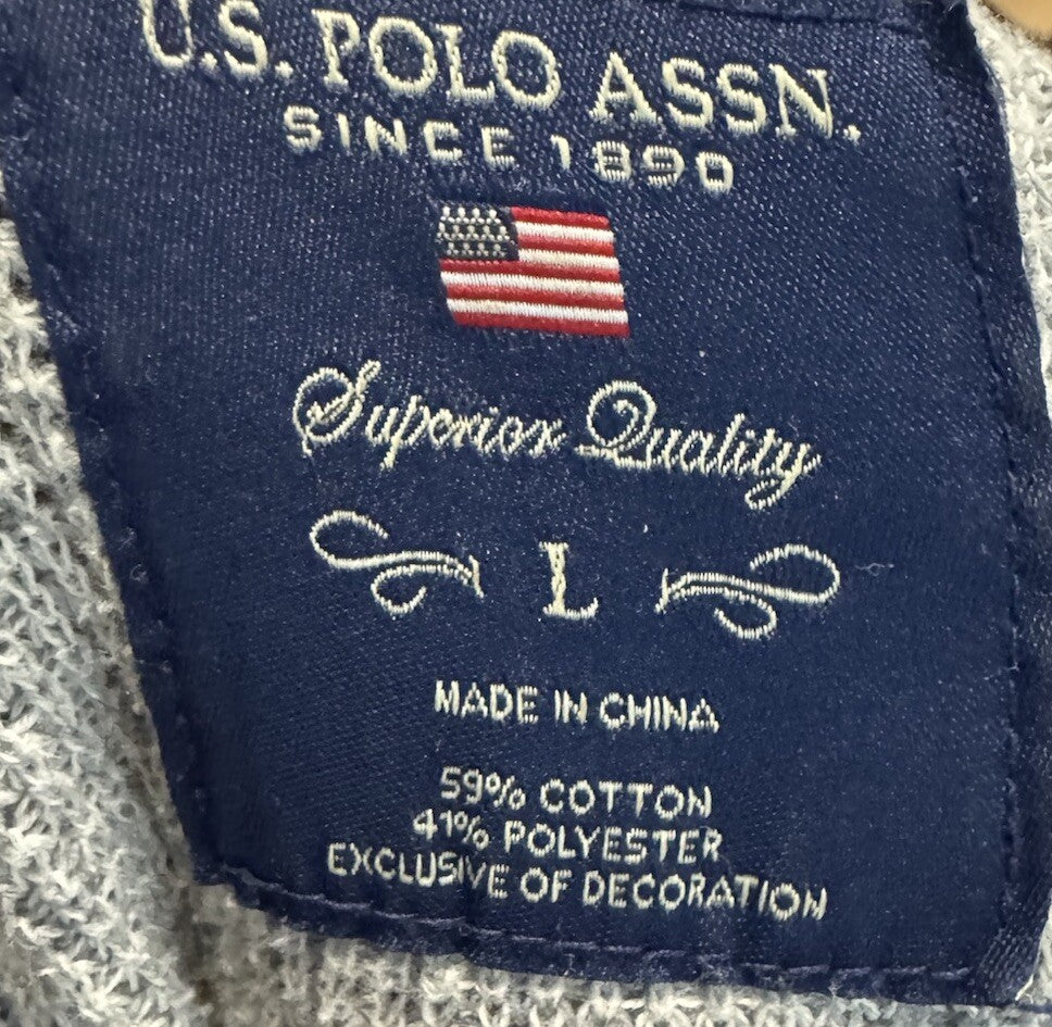 U.S. Polo Assn Shirt Size Large long Sleeve Polo
