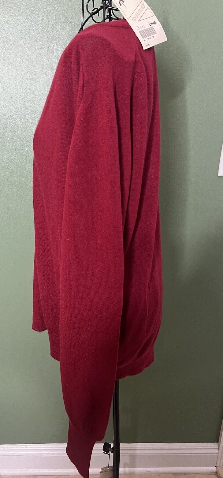 Arnold Palmer Men's Large Sweater Red Long Sleeve Normal Price $22.99