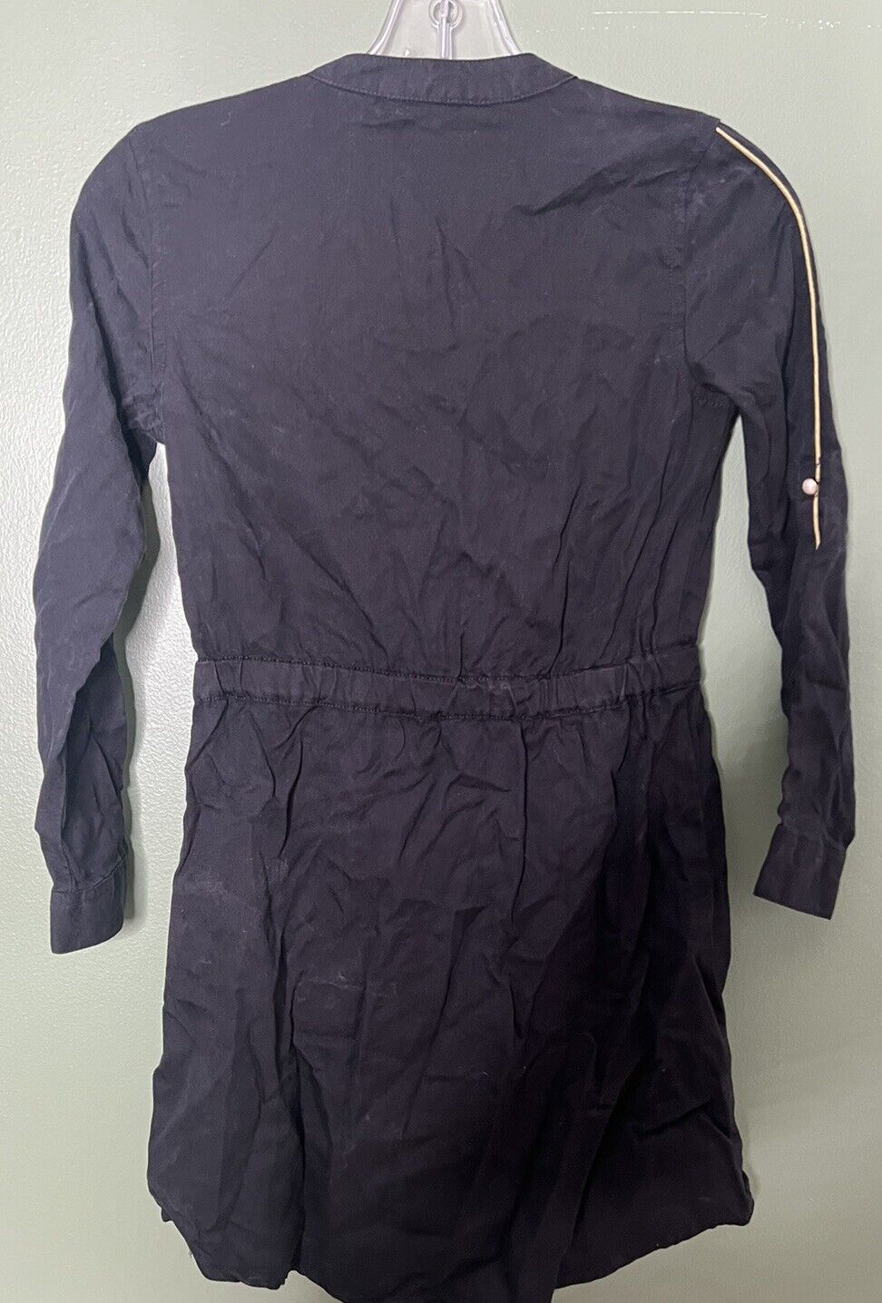 Guess Girls Black Dress Long Sleeves Size M