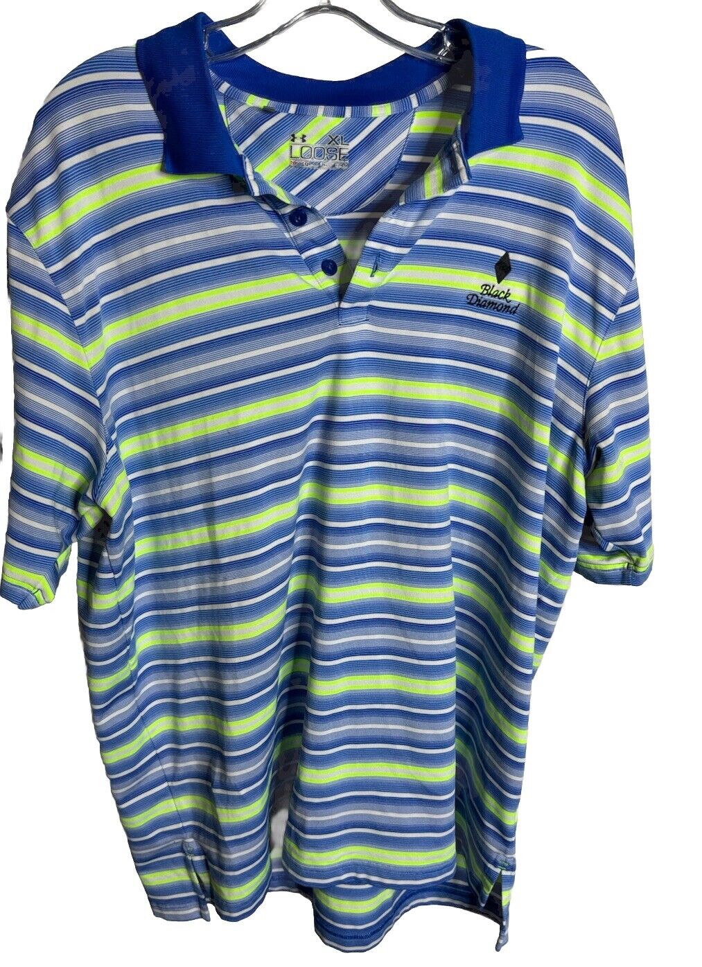 Under Armour Men's Adult Size XL Polo Loose Heatgear Golf Polyester