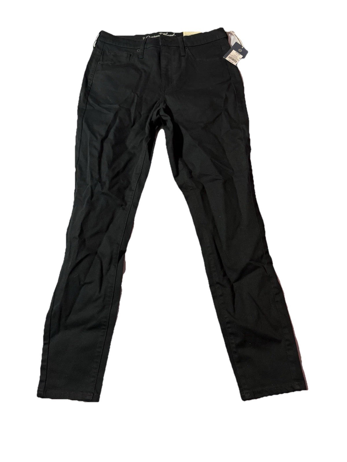 Universal Thread Curvy Skinny Women's size 10 Black Denim Jeans
