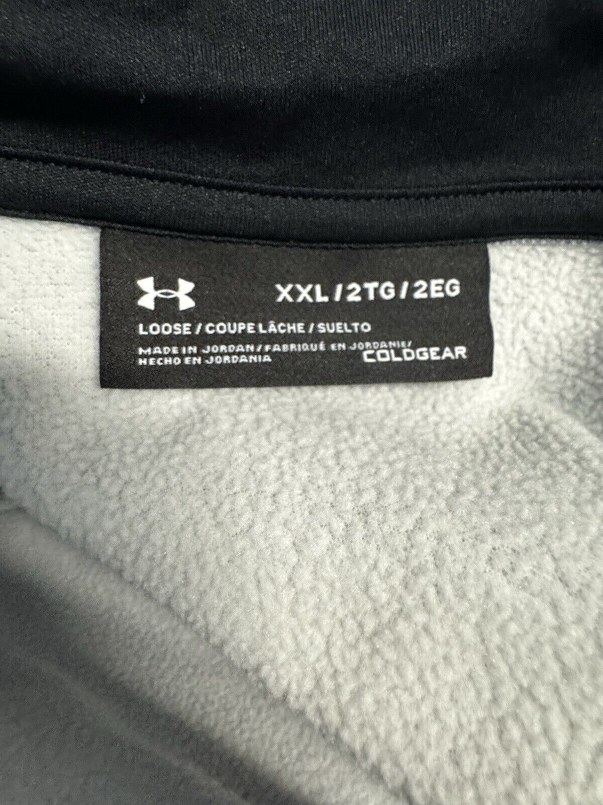 Under Armour Cold Gear Gray Storm Pullover 2XL High Neck