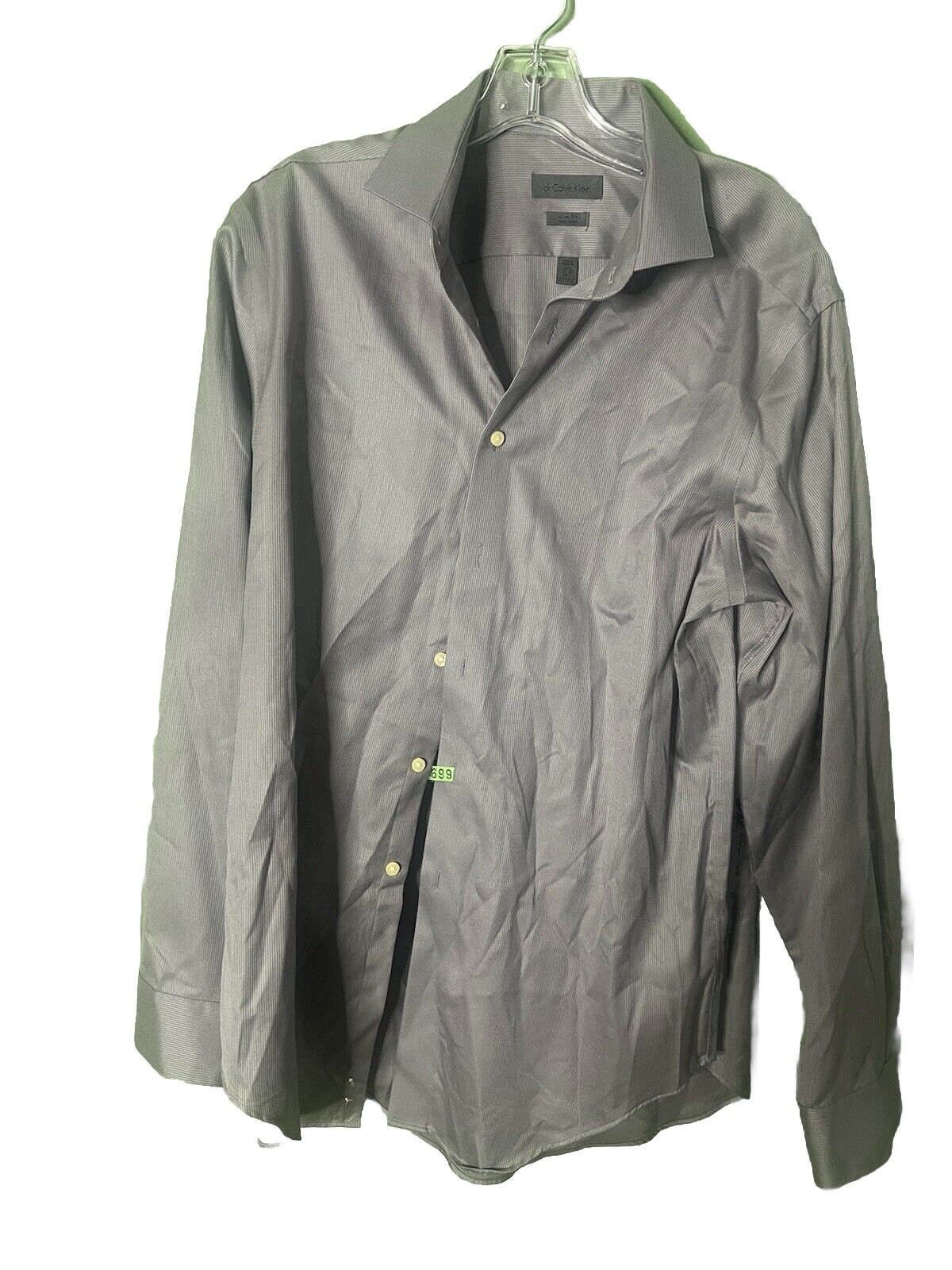 Calvin Klein Button Down Men's Shirt Large 16.5 - 34/35