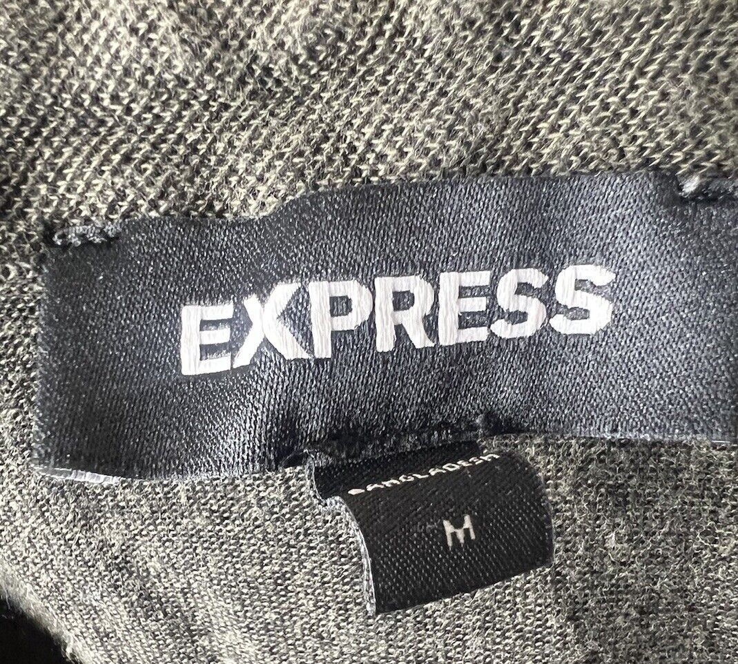 Express Polo Shirt Men Medium Stretch Short Sleeve Collared Adult