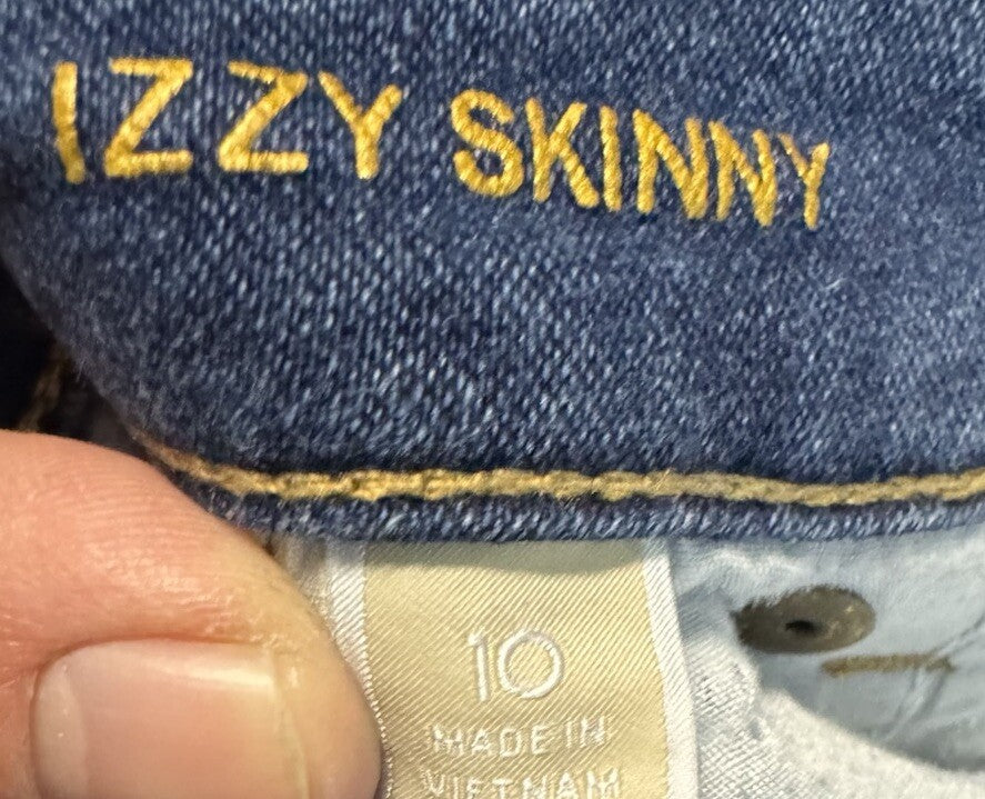 Womens Michael Kors High Rise Skinny Selma Jeans, Size 10, Dark Wash