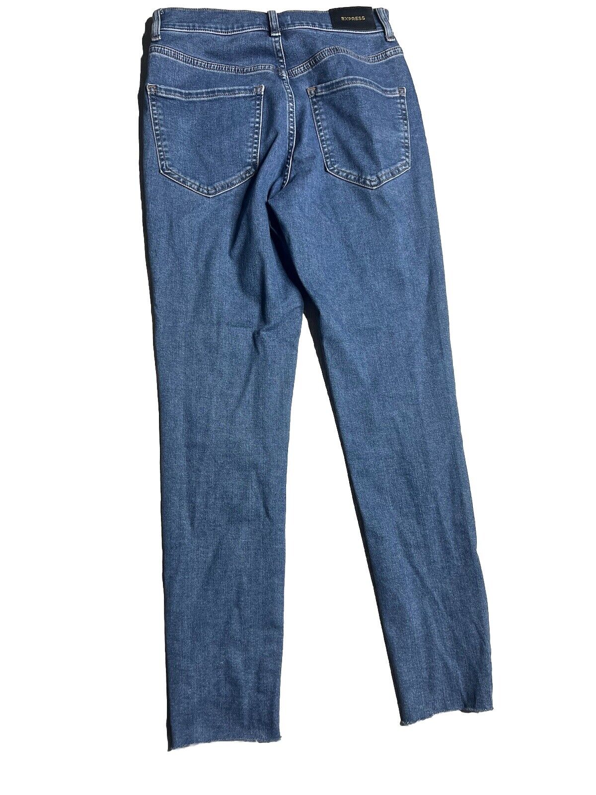 Express Jeans SZ 0 Zero Cropped Legging High Rise Womens
