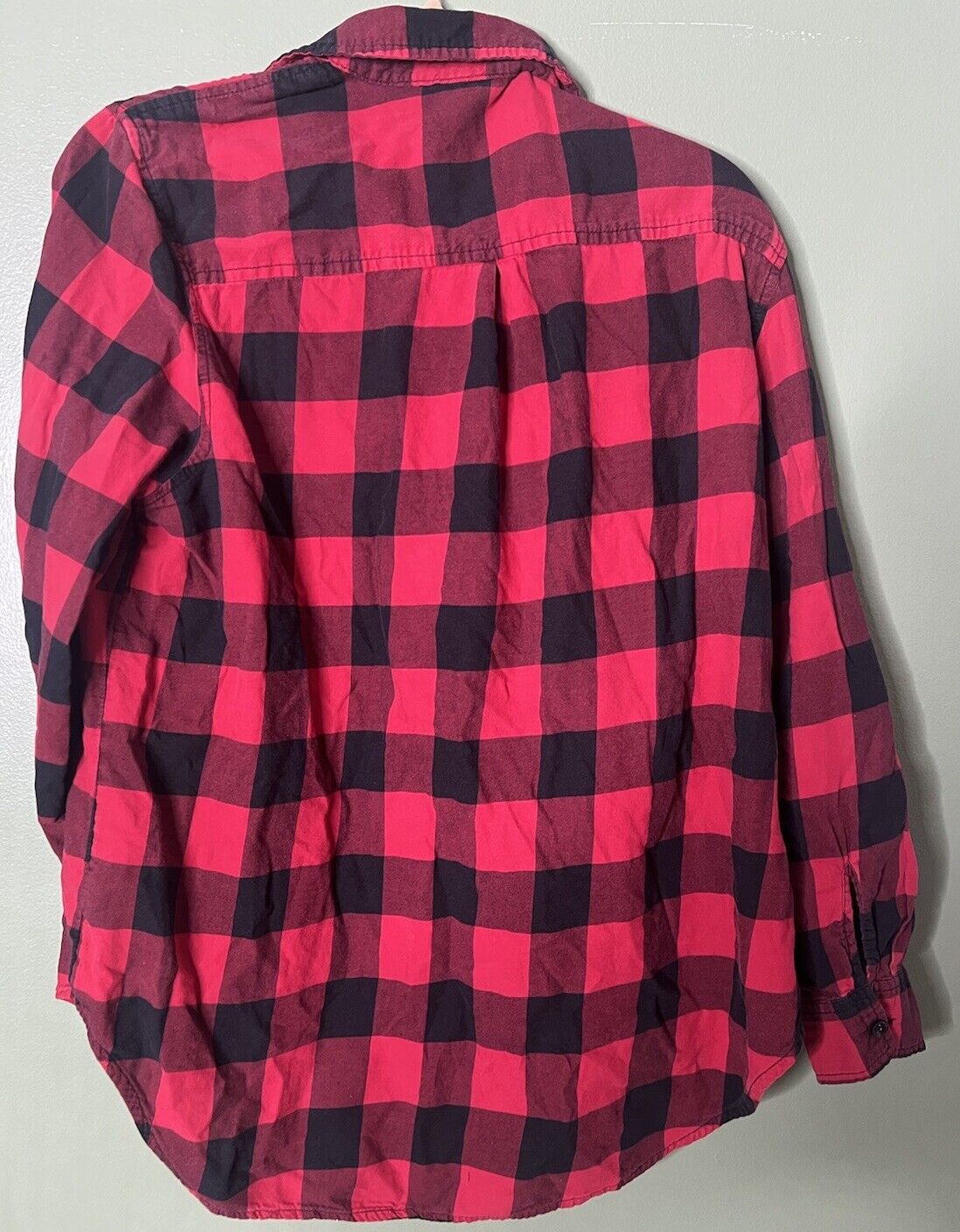 Faded Glory Floral Button Down Shirt Women’s 1X 16W Long Sleeve