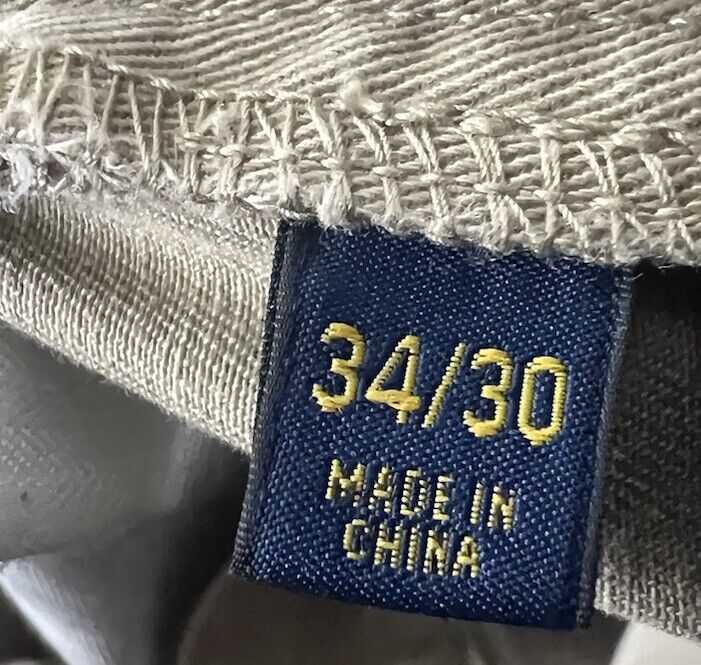ralph Lauren polo pants men's 34x30 beige