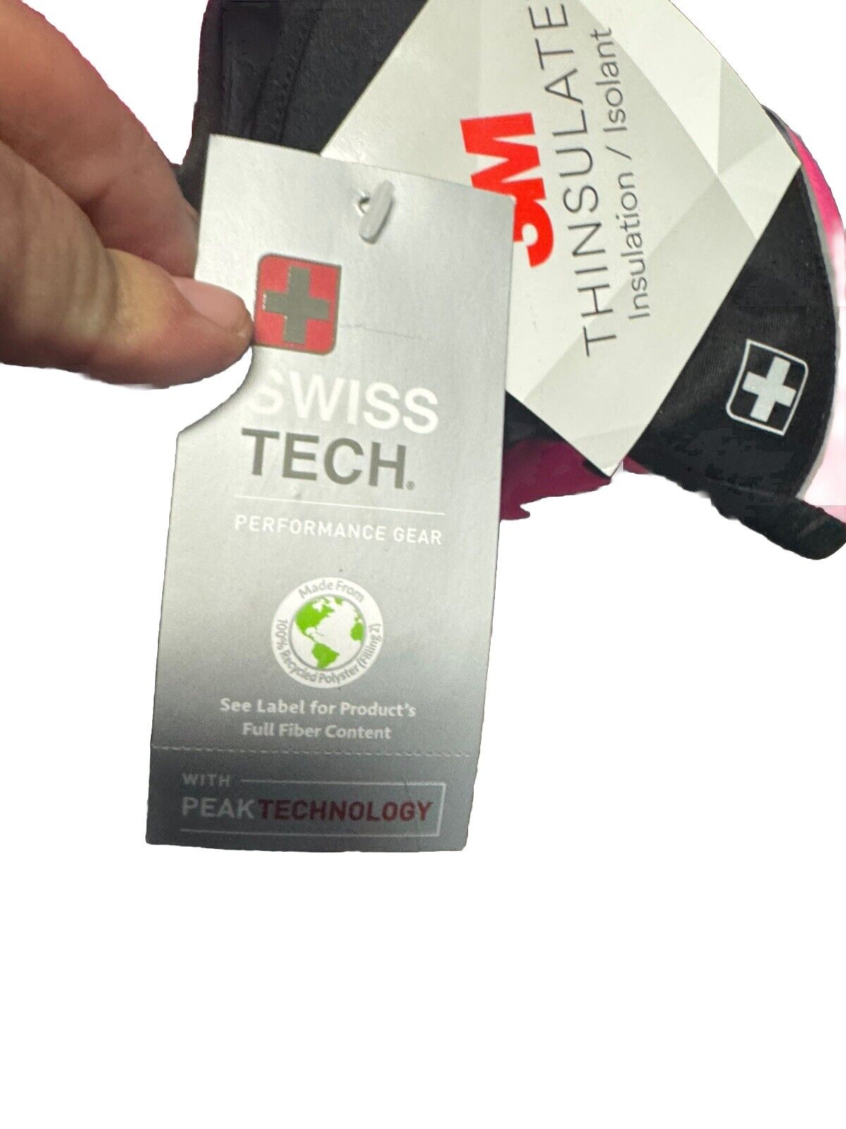 3M Thinsulate Peak Swiss Tech Gloves Size Small/Medium