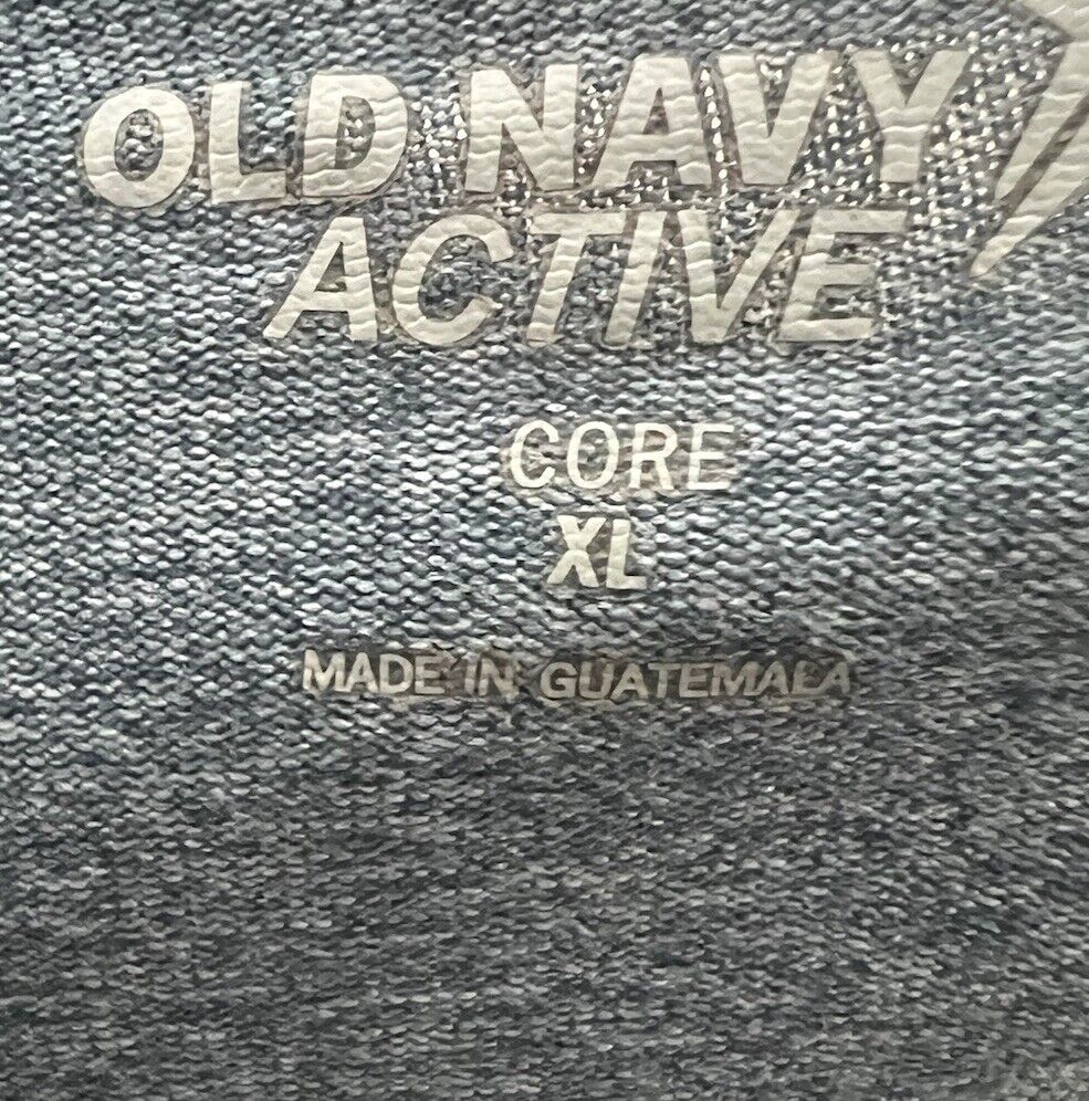 Old Navy Active Mens Polo Shirt Short Sleeve Blue Go Dry Size XL