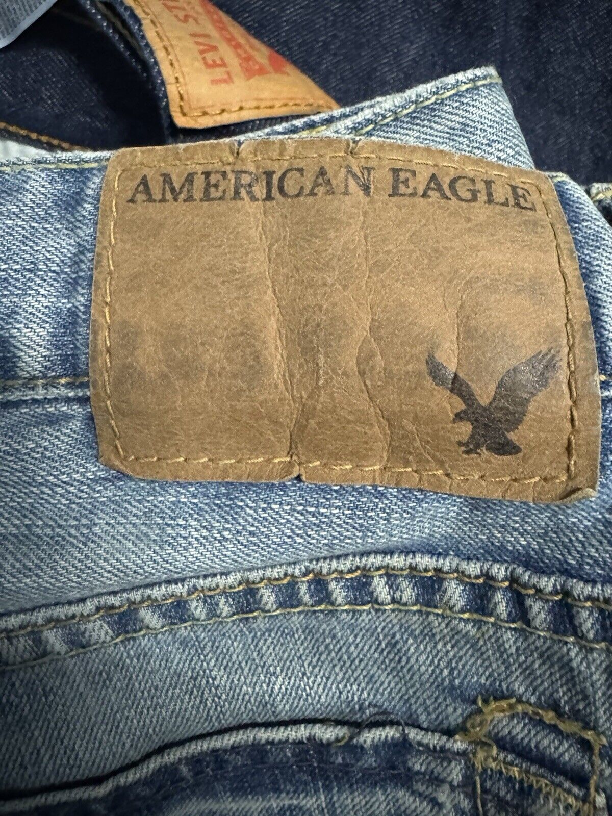 American Eagle Original Straight Leg Jeans Men Size 36x32