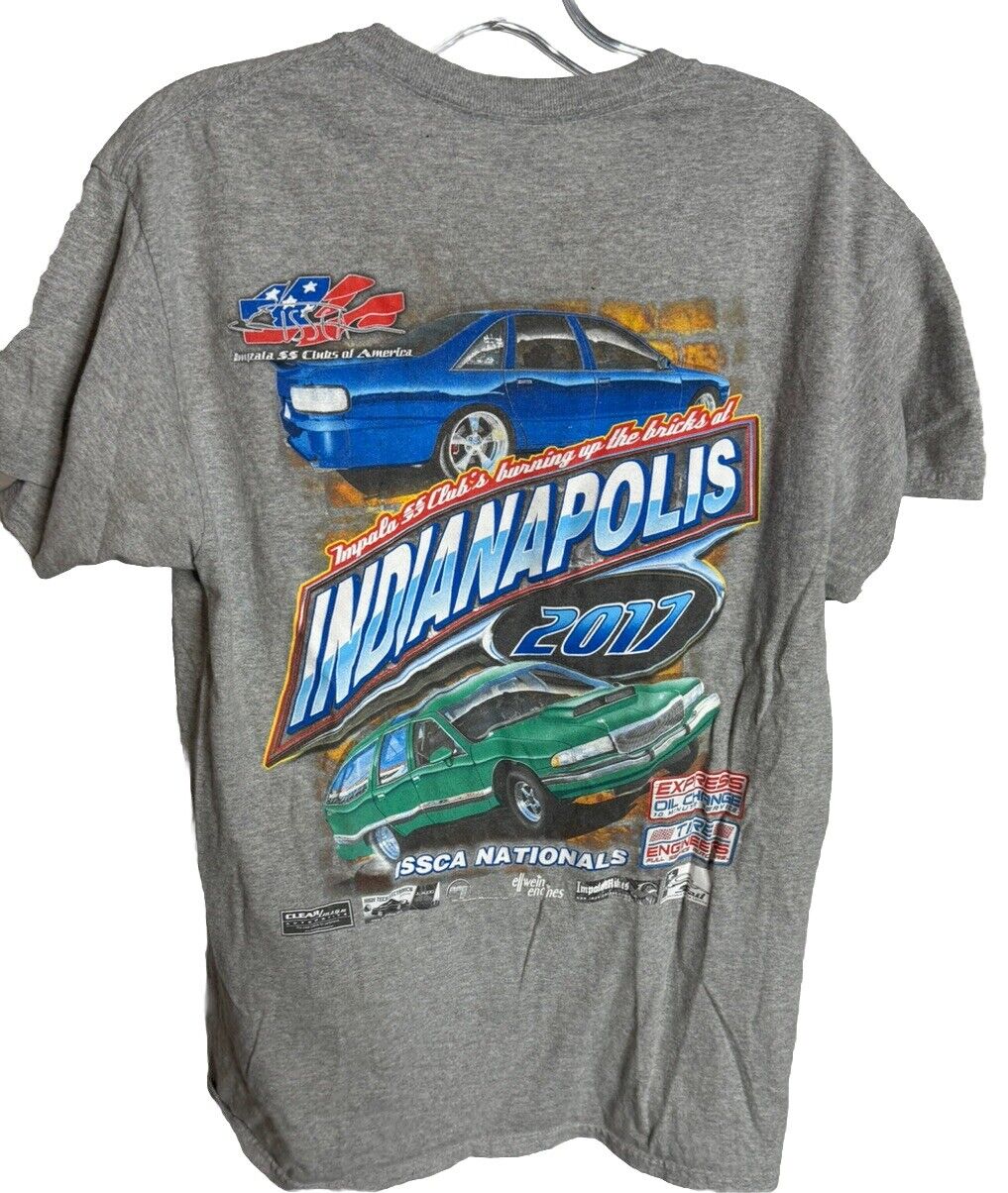 2017 Indianapolis Indy t-shirt Size Medium