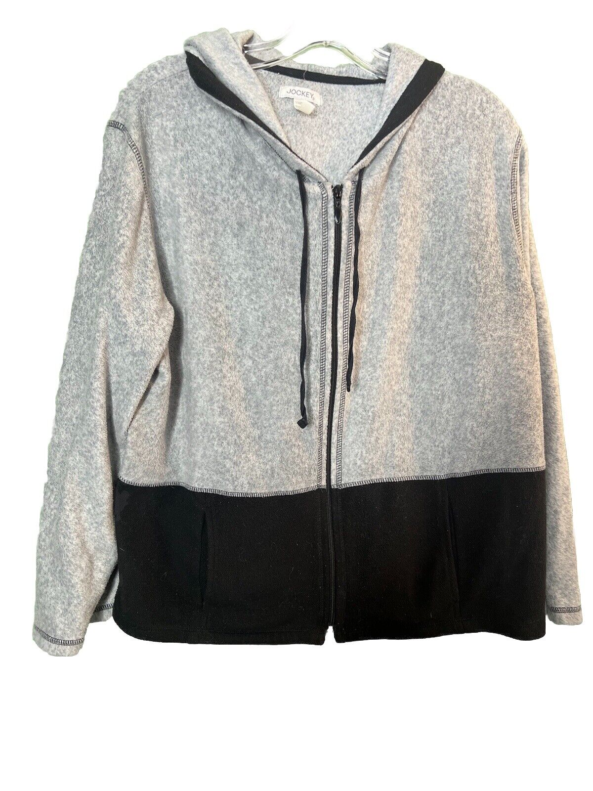 Jockey Full Zip Hoodie Mens Large