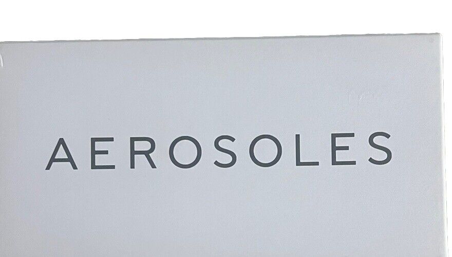 Aerosoles Perry Silver Mirror Metallic PU-888 Size 6.5M NEW MAKE OFFER!!