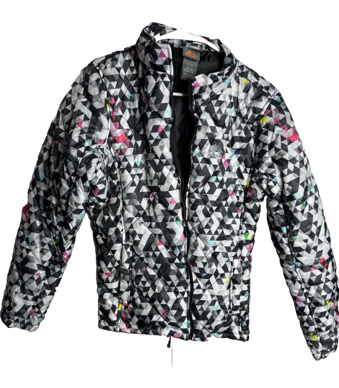 Reebok Outdoor Puffer Puff Goose Down Jacket Long Sleeve Mens Sz L