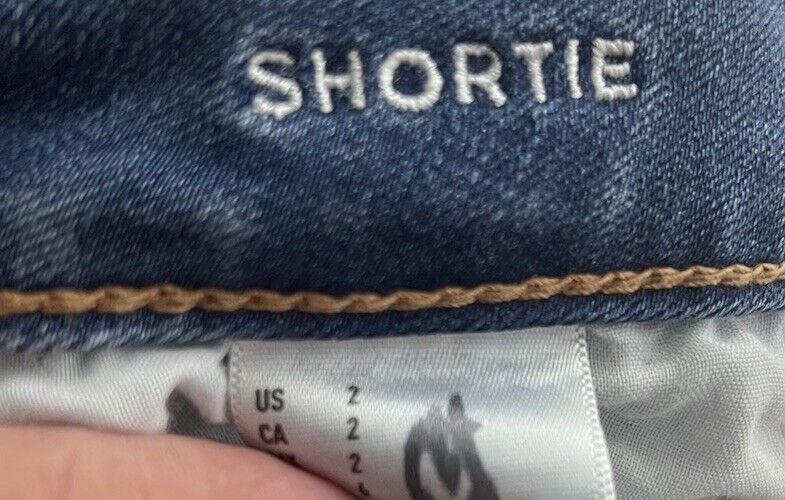 AMERICAN EAGLE Jean Shorts Shortie - Super Stretch size 2