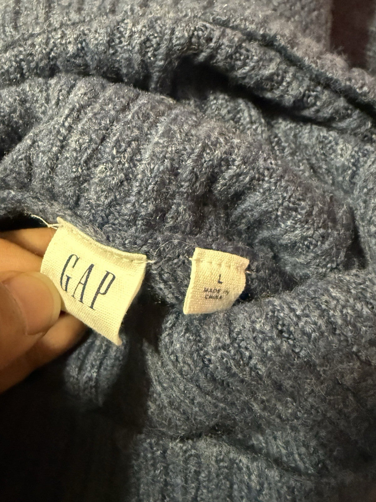 Gap women turtleneck sweater large