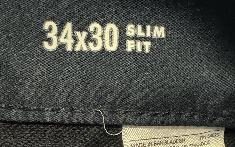 Banana Republic Mens Slim Jeans 34 x 30 The Traveler Stretch Pocket