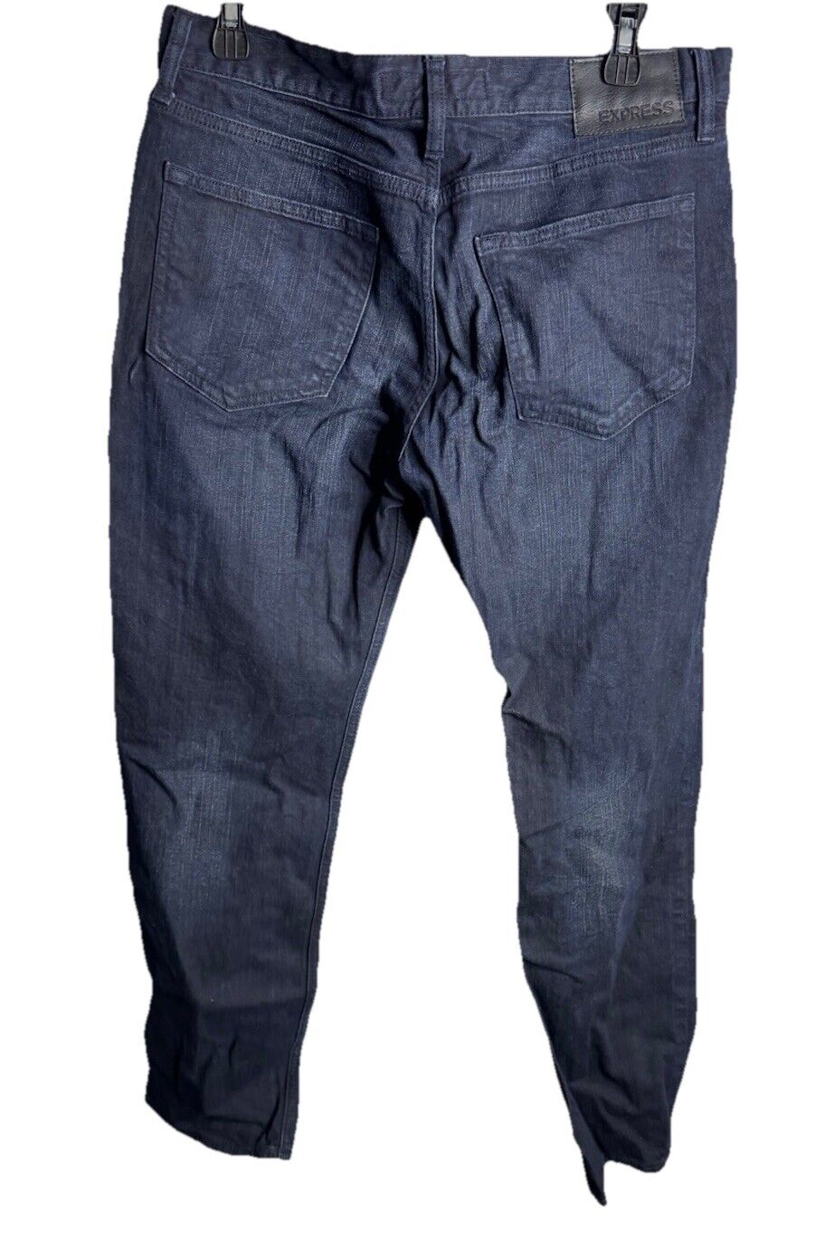 Express Jeans Mens 31x30 Black Skinny Stretch Denim
