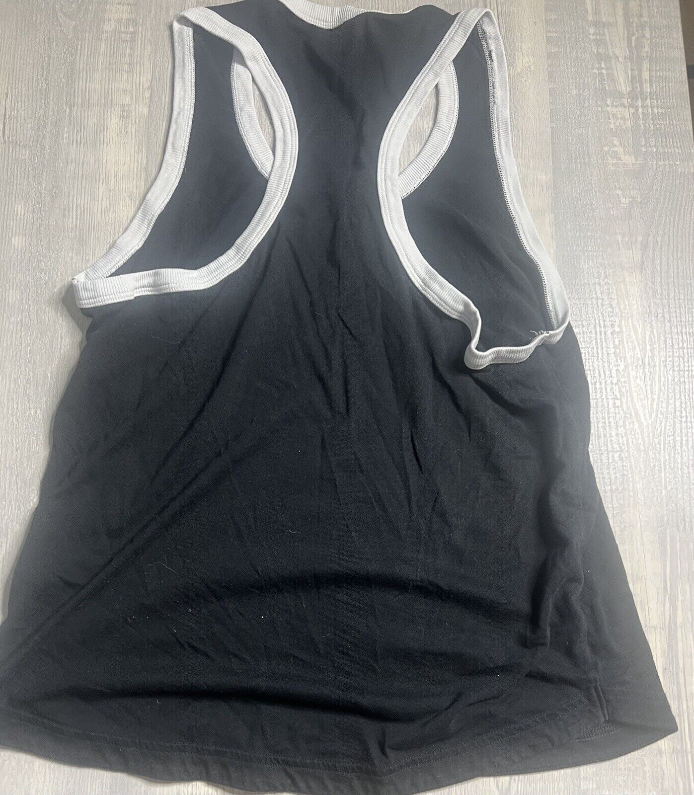 Women's Reebok Racerback Black Workout Tank Top Size S