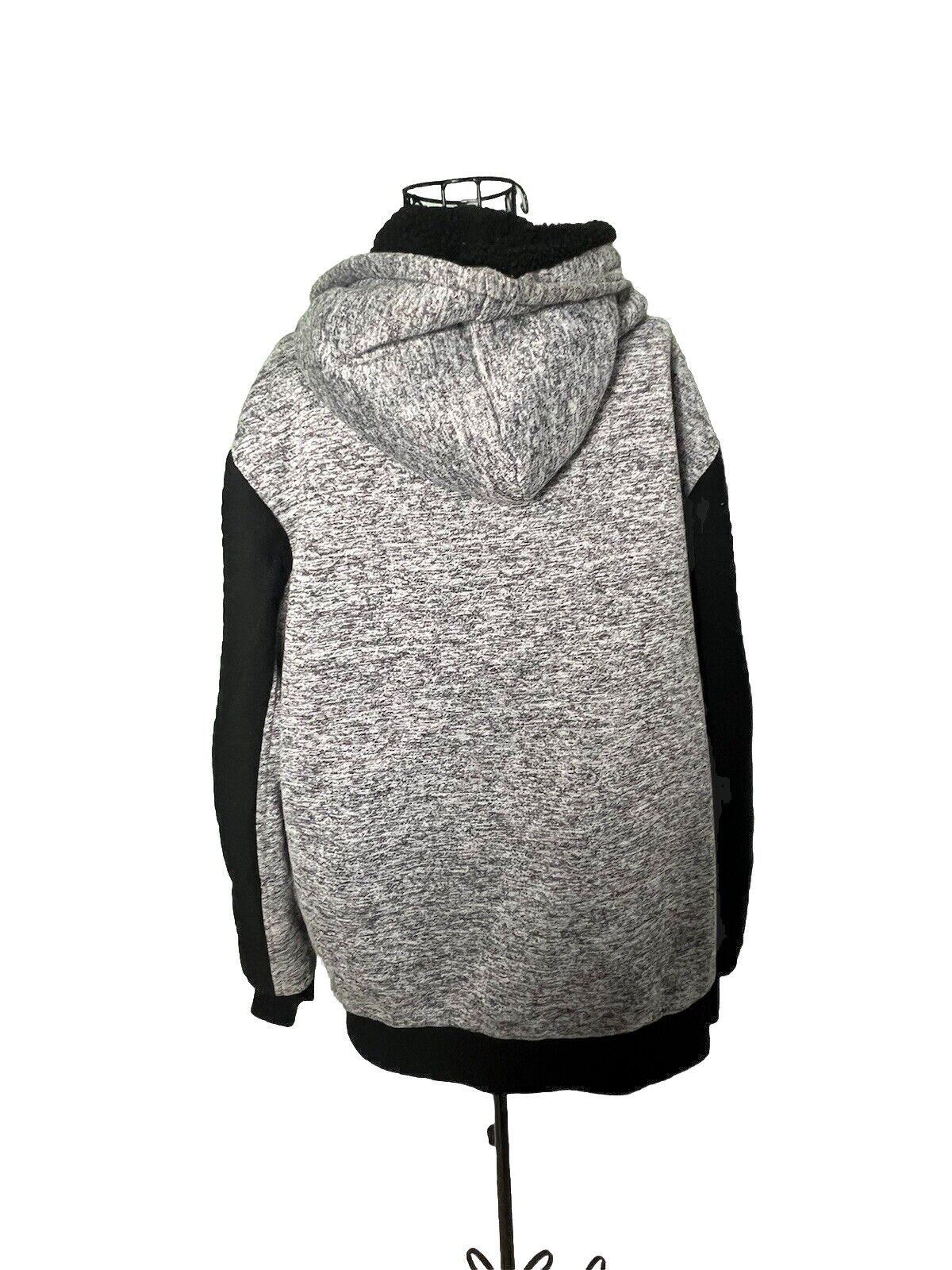 Brooklyn Laundry Hoodie Sweater XL Fleece Lined Zipper